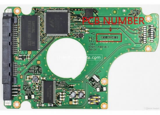 Samsung HN-M101BB/AV1 Carte PCB BF41-00354B