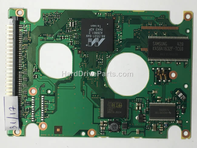 Fujitsu MHT2040AH 1P Carte PCB CA26325-B18104BA