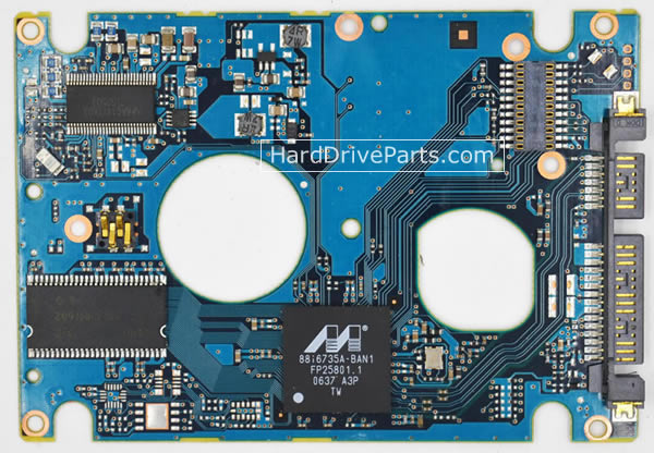 MHW2080BH Fujitsu Carte PCB Contrôleur Disque Dur CA26343-B84204BA