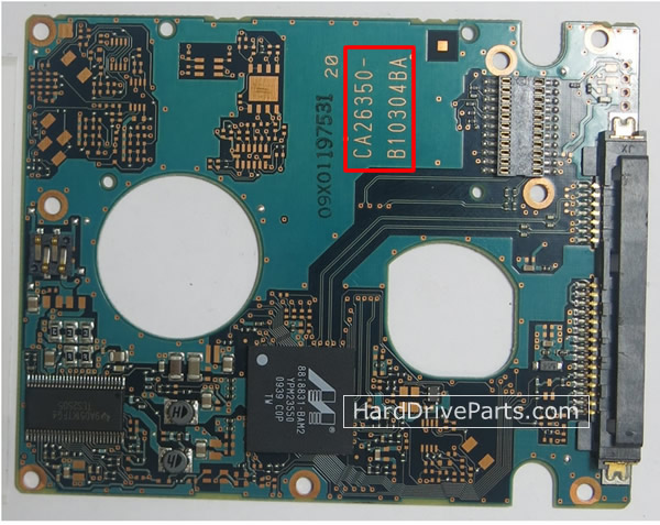 Fujitsu MJA2250BH G2 Carte PCB CA26350-B10304BA - Cliquez sur l'image pour la fermer