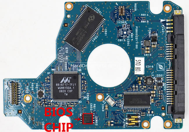 Toshiba MK325GSX Carte PCB G002217A