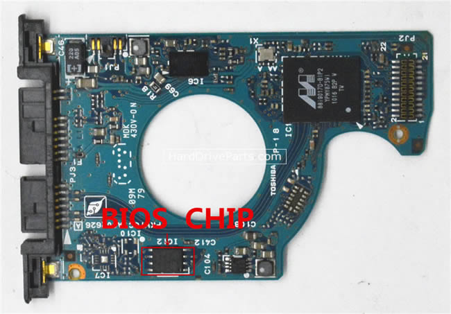 Toshiba MK2533GSG Carte PCB G002626A