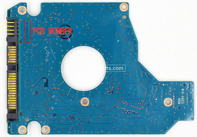 Toshiba MK5065GSX Carte PCB G002641A