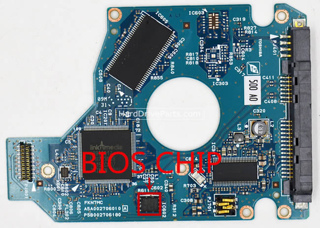 Toshiba MK3265GSXV Carte PCB G002706A