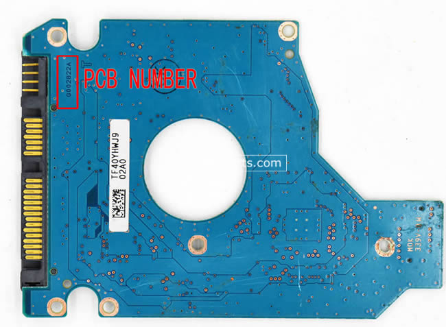 Toshiba MK2561GSY Carte PCB G002822A