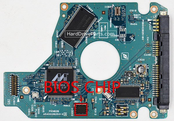 G002825A Carte PCB Toshiba