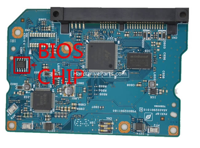 G002901A PCB Disque Dur Toshiba