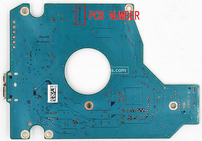 Toshiba MK5059GUXP Carte PCB G003054A