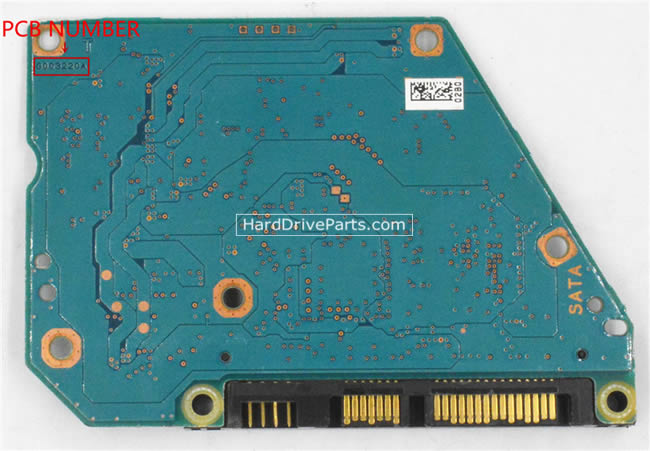 G003220A PCB Disque Dur Toshiba