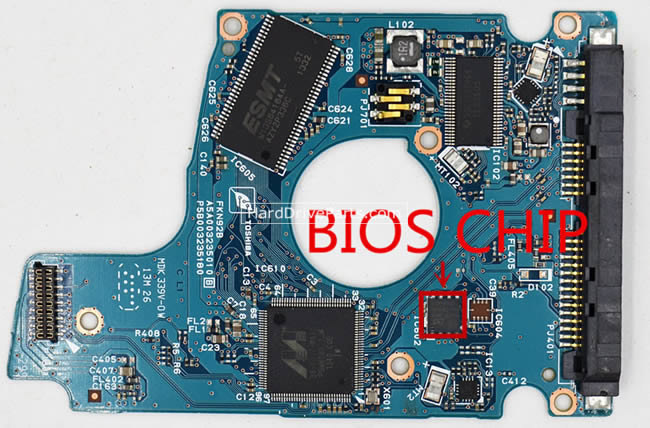 G003235C PCB Disque Dur Toshiba