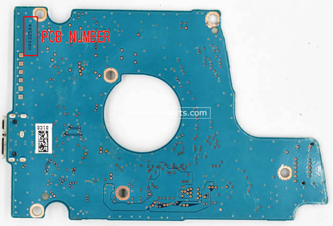 G003250A PCB Disque Dur Toshiba