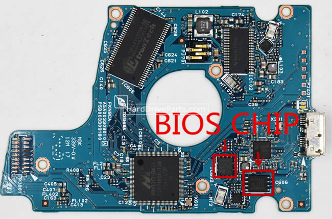 G003309A PCB Disque Dur Toshiba