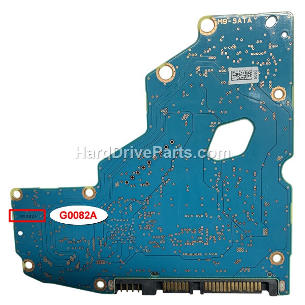 G0082A PCB Disque Dur Toshiba - Cliquez sur l'image pour la fermer