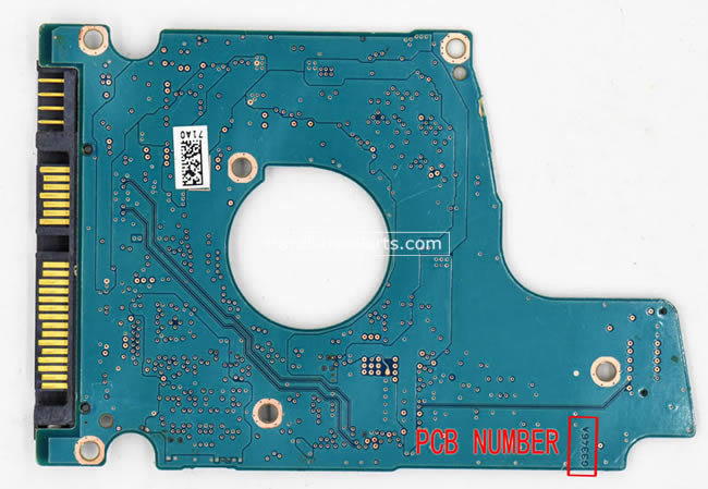 G3346A PCB Disque Dur Toshiba