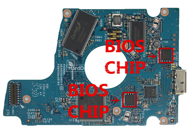 G3448A PCB Disque Dur Toshiba