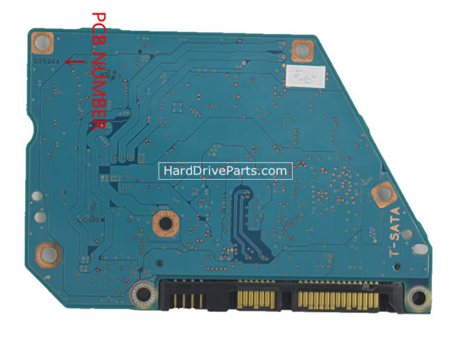 Toshiba HDWE140UZSVA Carte PCB G3626A