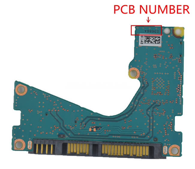 G3686A PCB Disque Dur Toshiba