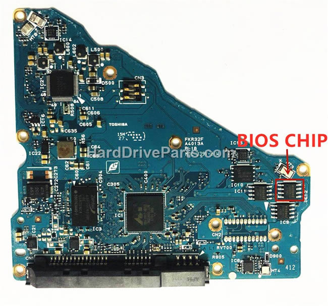 G4013A PCB Disque Dur Toshiba