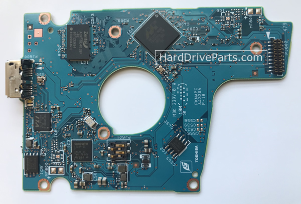 G4330A PCB Disque Dur Toshiba - Cliquez sur l'image pour la fermer