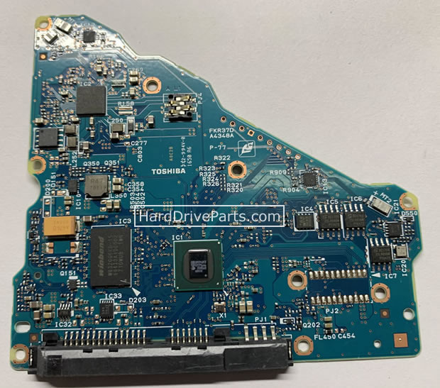 G4348A PCB Disque Dur Toshiba - Cliquez sur l'image pour la fermer