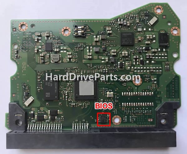 Échanger la puce du bios 006-0A90561 PCB Disque Dur WD