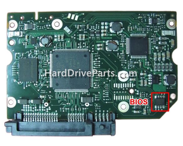 Échanger la puce du bios 100589569 PCB Disque Dur Seagate