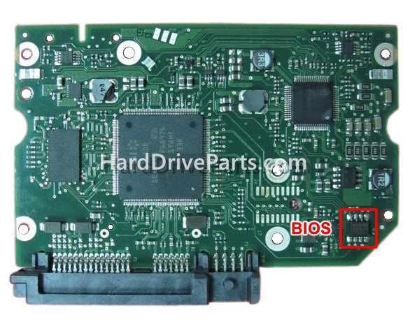 Échanger la puce du bios 100602819 PCB Disque Dur Seagate