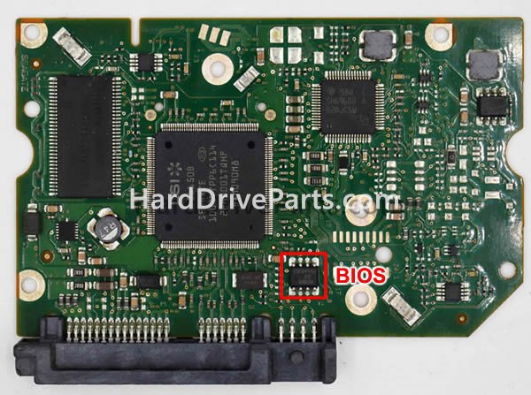 Échanger la puce du bios 100603470 PCB Disque Dur Seagate