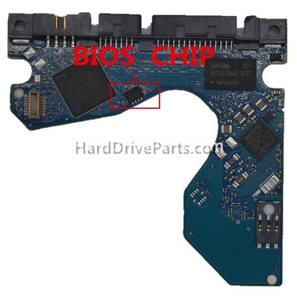Échanger la puce du bios 100760000 PCB Disque Dur Seagate
