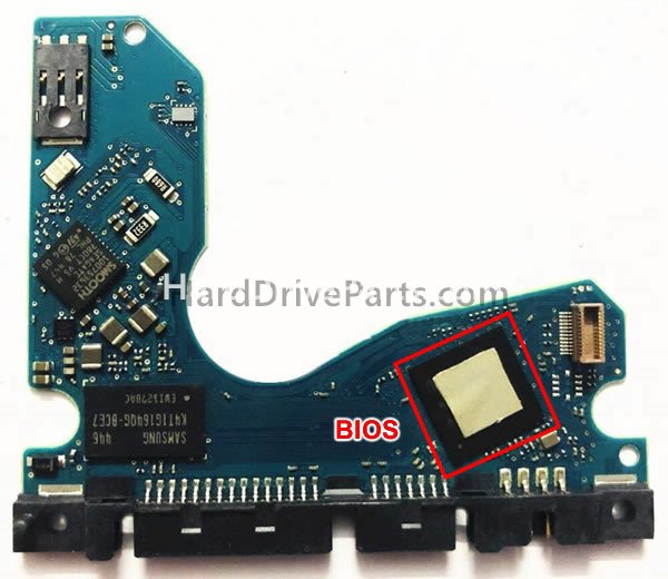 Échanger la puce du bios 100770048 PCB Disque Dur Seagate