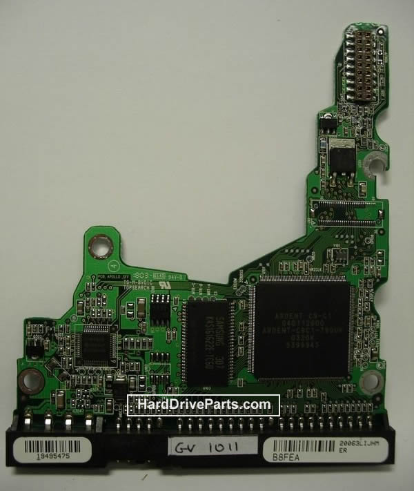 Maxtor 6K040L0 Carte PCB 040112600 - Cliquez sur l'image pour la fermer