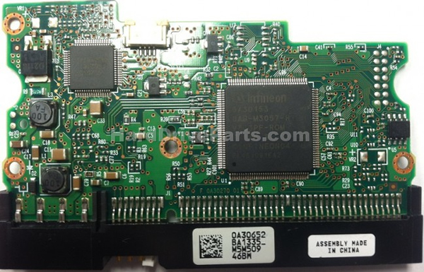 Hitachi HDS728080PLAT20 Carte PCB 0A30153 - Cliquez sur l'image pour la fermer