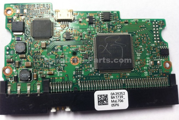 Hitachi HDS725050KLAT80 Carte PCB 0A30164 - Cliquez sur l'image pour la fermer