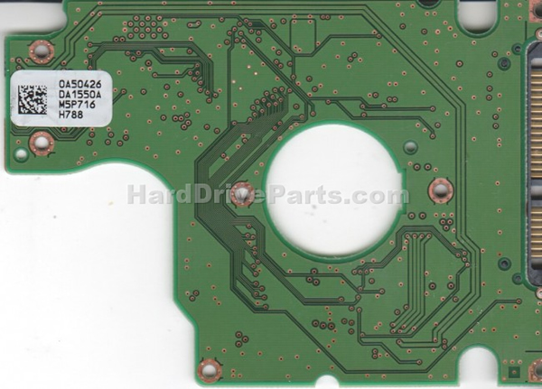 Hitachi HTS541680J9SA00 Carte PCB 0A50426