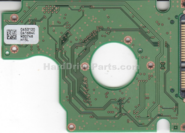 Hitachi HTS542580K9SA00 Carte PCB 0A53120 - Cliquez sur l'image pour la fermer