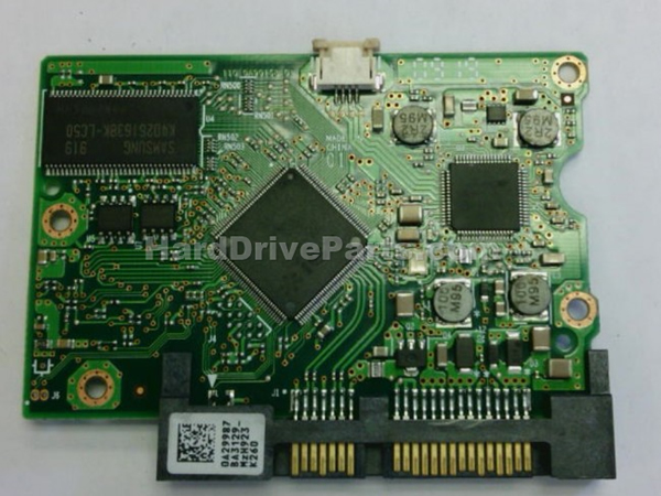 Hitachi HDT721075SLA360 Carte PCB 0A58730