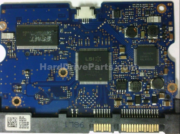 Hitachi HUA722010CLA331 Carte PCB 0A71261