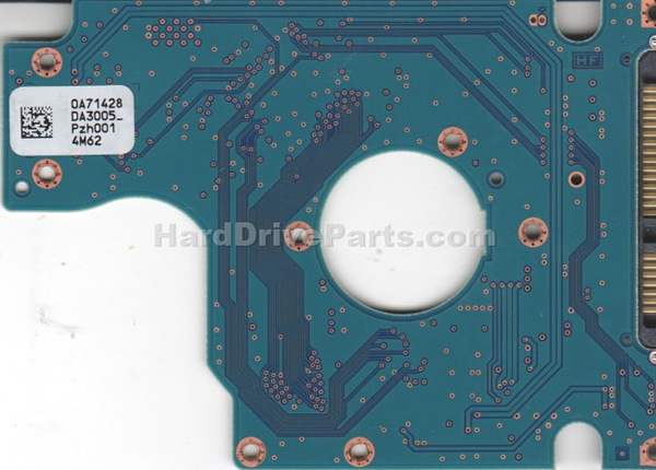 Hitachi HTS725050A9A364 Carte PCB 0A71428 - Cliquez sur l'image pour la fermer