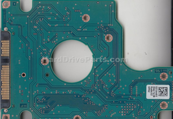 Hitachi WD10JPLX-00MBPT0 Carte PCB 0J14465 - Cliquez sur l'image pour la fermer