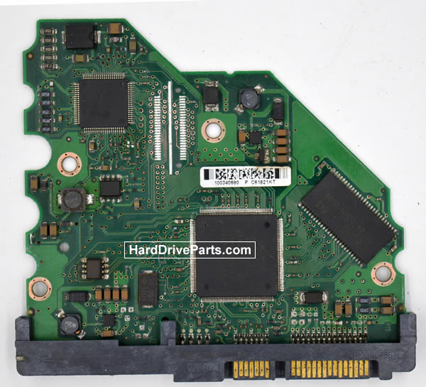 Seagate ST3160827AS Carte PCB 100336321 - Cliquez sur l'image pour la fermer