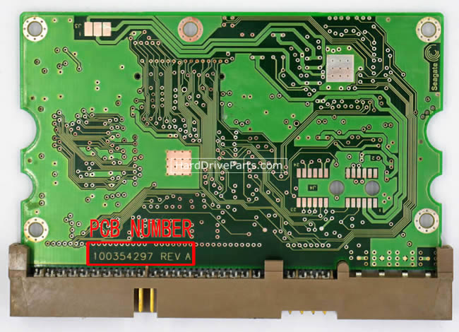 Seagate ST3250823A Carte PCB 100354297