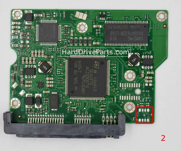 Seagate ST3250310SV Carte PCB 100468303