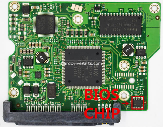 Seagate ST3250310SV Carte PCB 100468303