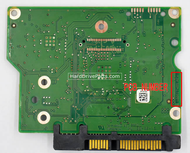 Seagate ST2000DL003 Carte PCB 100617465