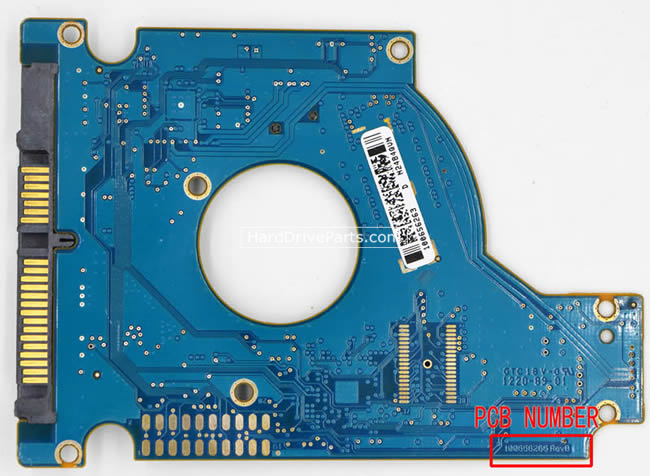 Seagate ST9500420ASG Carte PCB 100656265