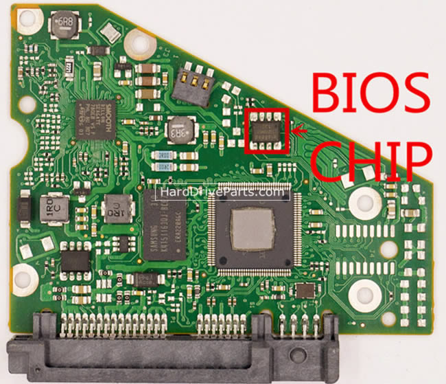 Seagate ST3000DM003 Carte PCB 100710248