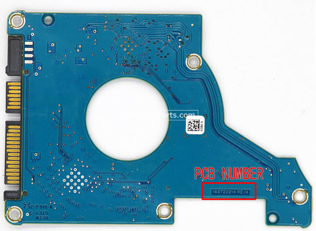 100722214 PCB Disque Dur Seagate