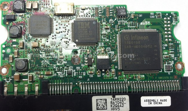 Hitachi HDS722516VLAT20 Carte PCB 14R9220 - Cliquez sur l'image pour la fermer