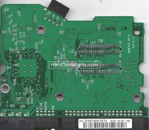 WD WD800JB Carte PCB 2060-001159-006