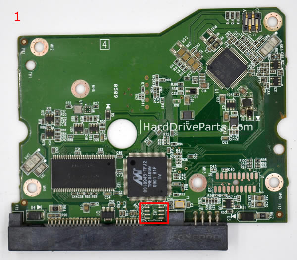 WD WD15EADS Carte PCB 2060-771642-000
